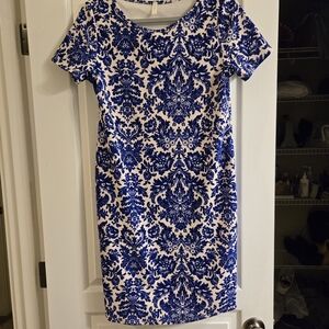 Bundle Of Three Pink Blush, And Three Seraphine Maternity Dresses